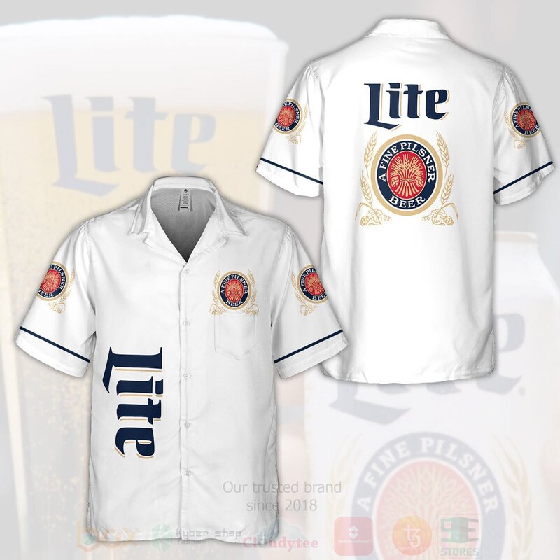Lite A Fine Pilsner Beer Hawaiian Shirt