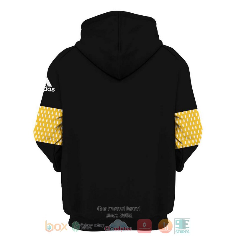Los Angeles Kings NHL black yellow 3D hoodie, shirt 3 Los Angeles Kings NHL black yellow 3D shirt hoodie 1 2