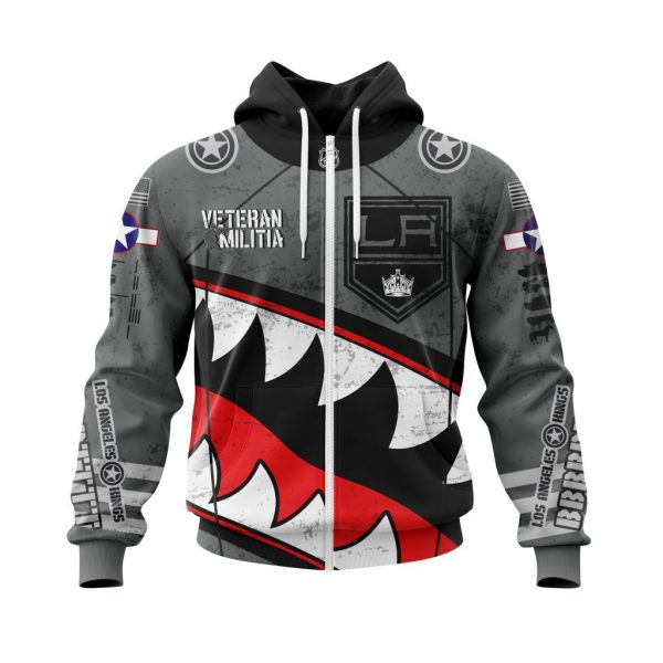 Los Angeles Kings Veterans Kits Personalized NHL 3d shirt, hoodie 2 Los Angeles Kings Veterans Kits Personalized NHL 3d shirt hoodie 1