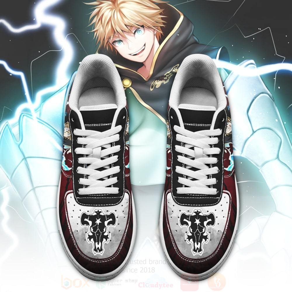 Luck Voltia Black Bull Knight Black Clover Anime NAF Shoes 1