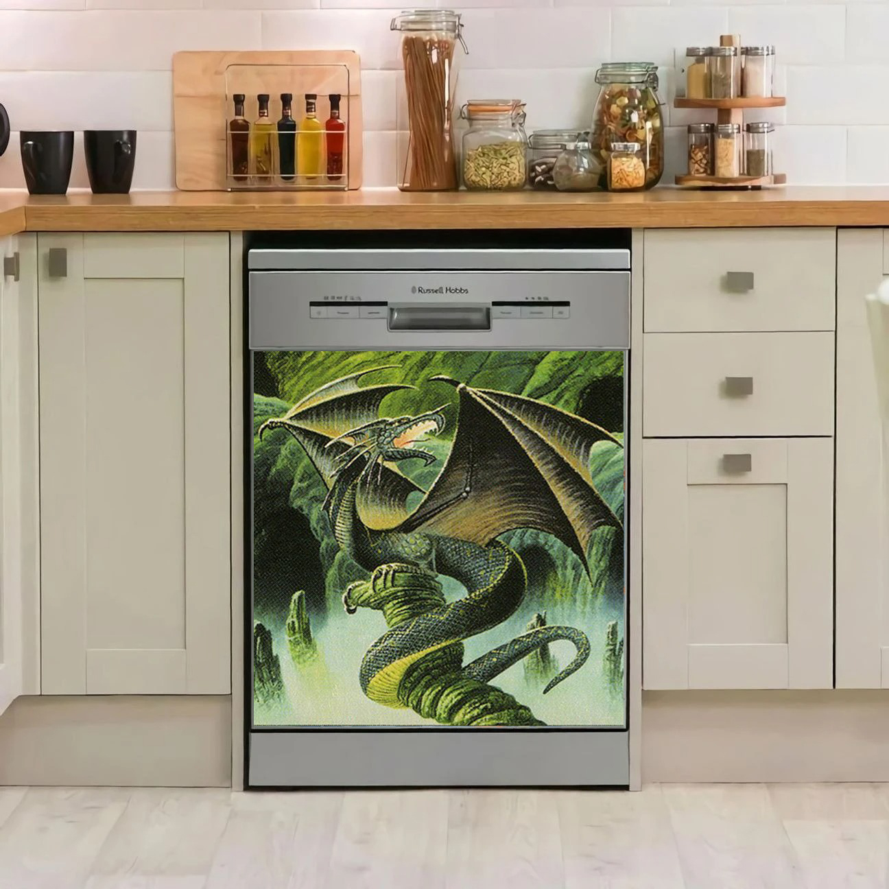 MTG Catacomb Dragon Dishwasher Cover