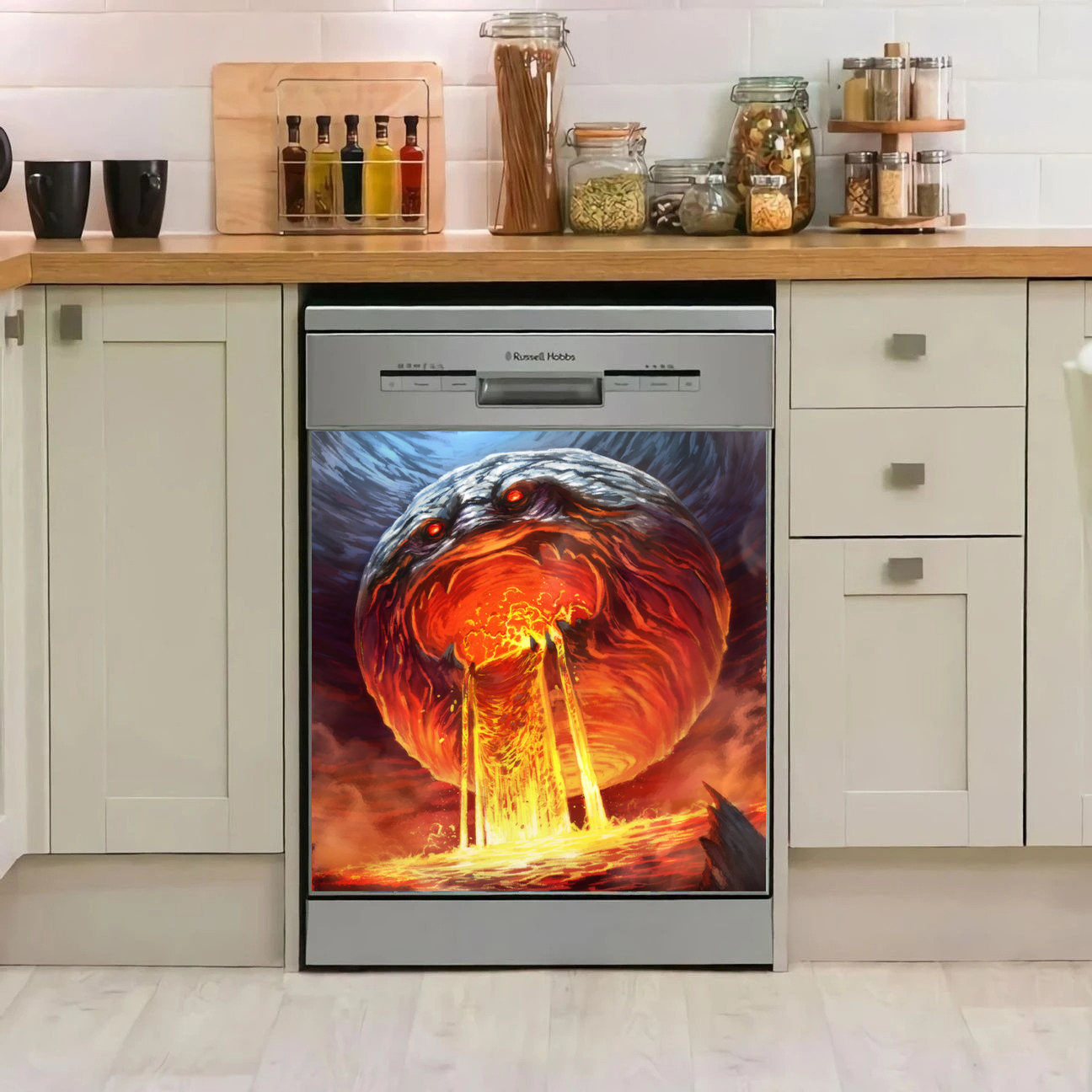 MTG Chaos Orb Brian Valeza Dishwasher Cover