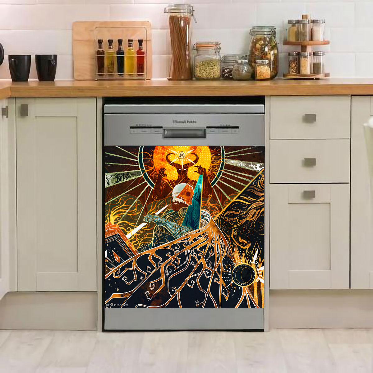 MTG Demonic Tutor 1 Dishwasher Cover