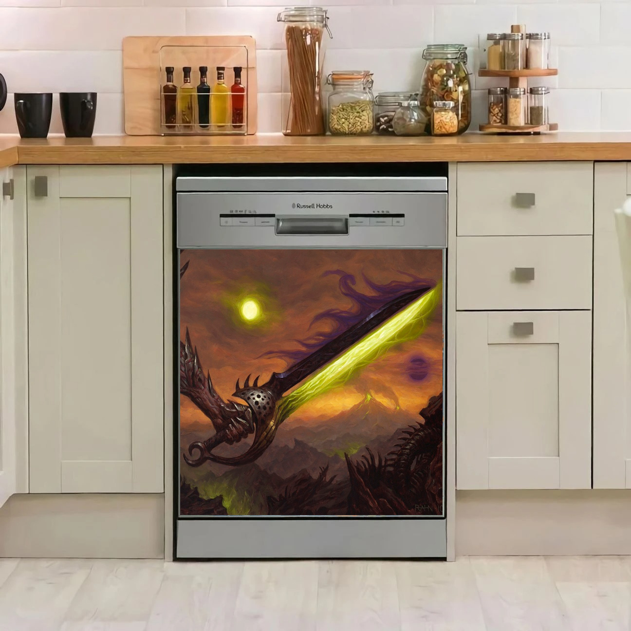 MTG Sword of Feast and Famine Dishwasher Cover
