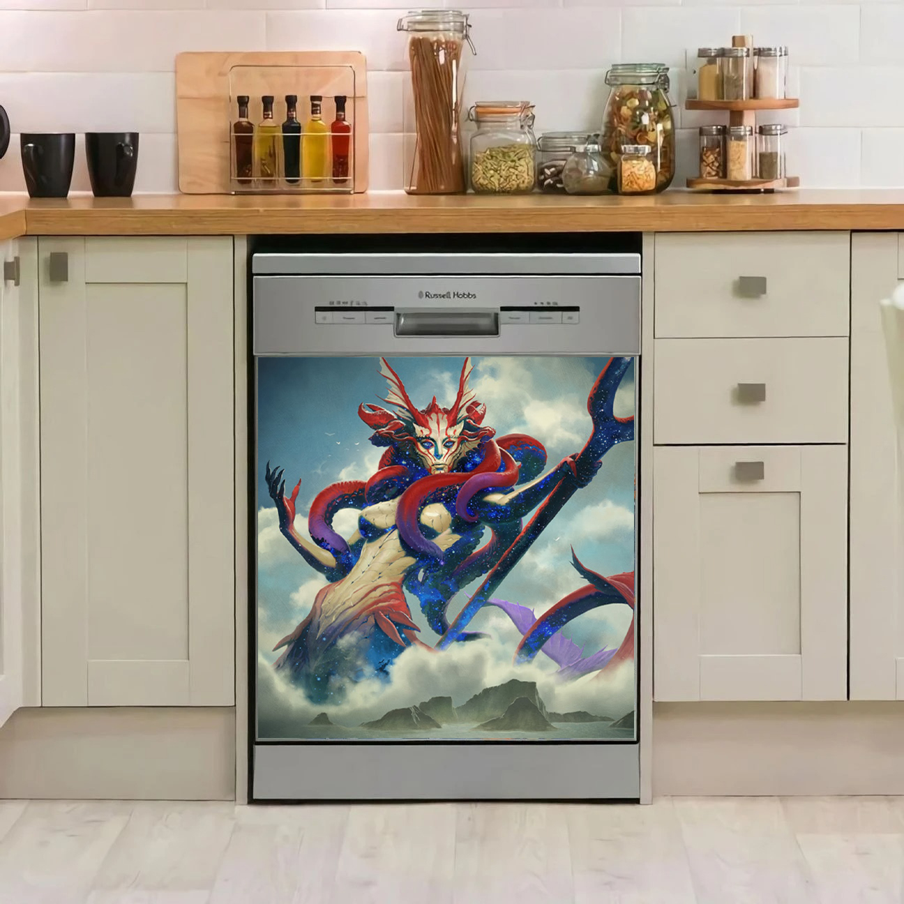MTG Thassa God Of The Sea Dishwasher Cover