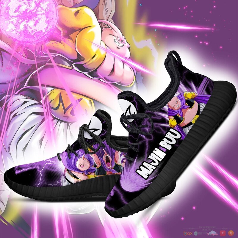 Majin Buu Dragon Ball Anime reze shoes 4 Majin Buu Dragon Ball Anime reze sneaker 1 2 3
