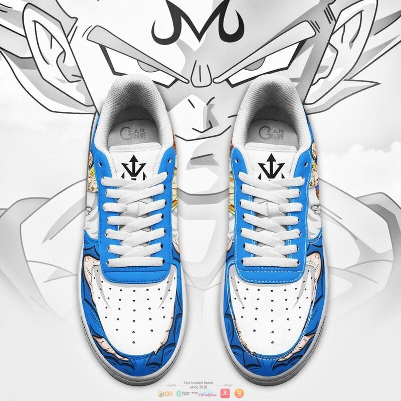 Majin Vegeta Anime Dragon Ball Nike Air Force Shoes 1 2 3
