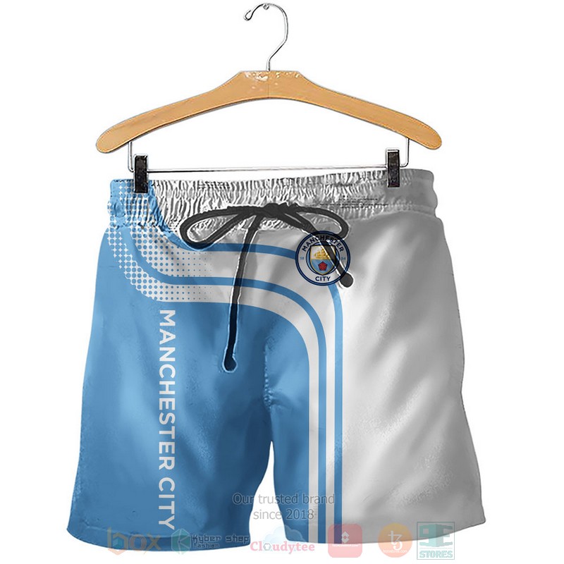 Manchester City blue white 3D shirt hoodie 1 2 3 4 5 6 7 8 9 10 11