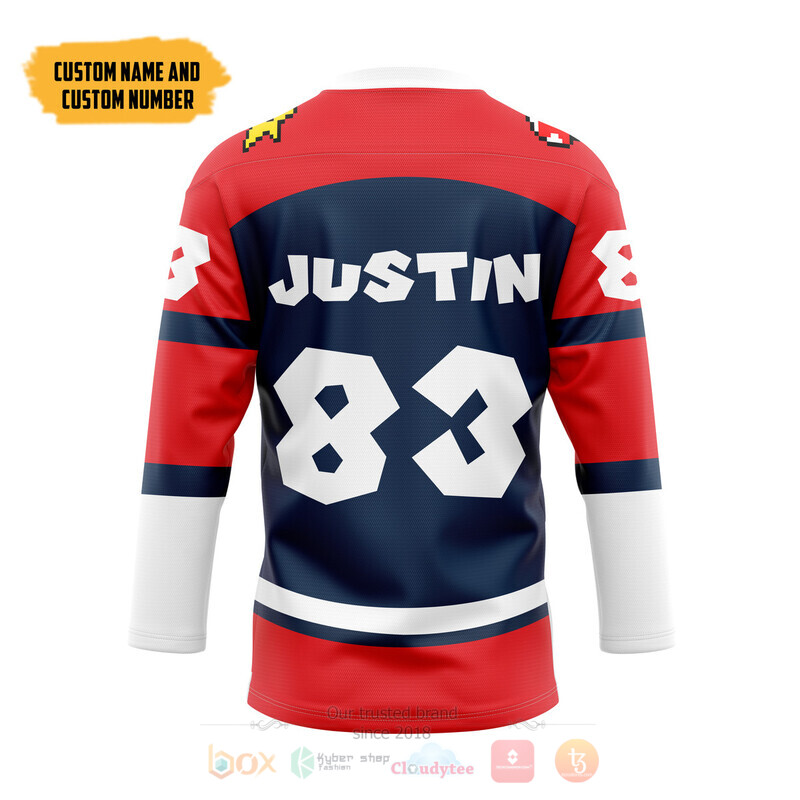 Mario Sports Custom Hockey Jersey 2 Mario Sports Custom Hockey Jersey 1