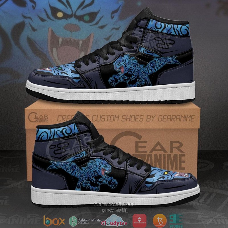 Matatabi Two Tails Beast Anime Air Jordan High top shoes