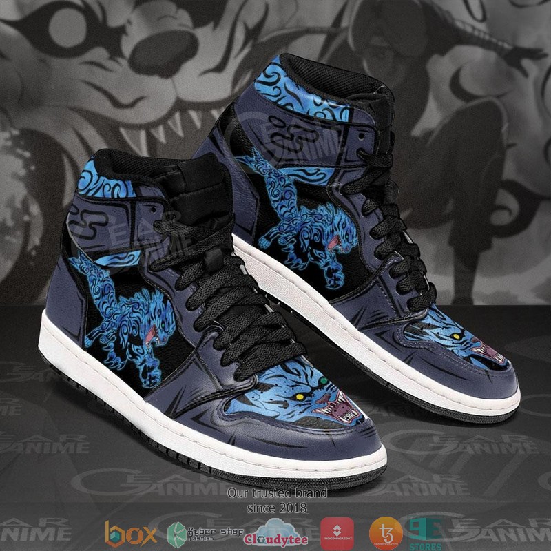 Matatabi Two Tails Beast Anime Air Jordan High top shoes 1