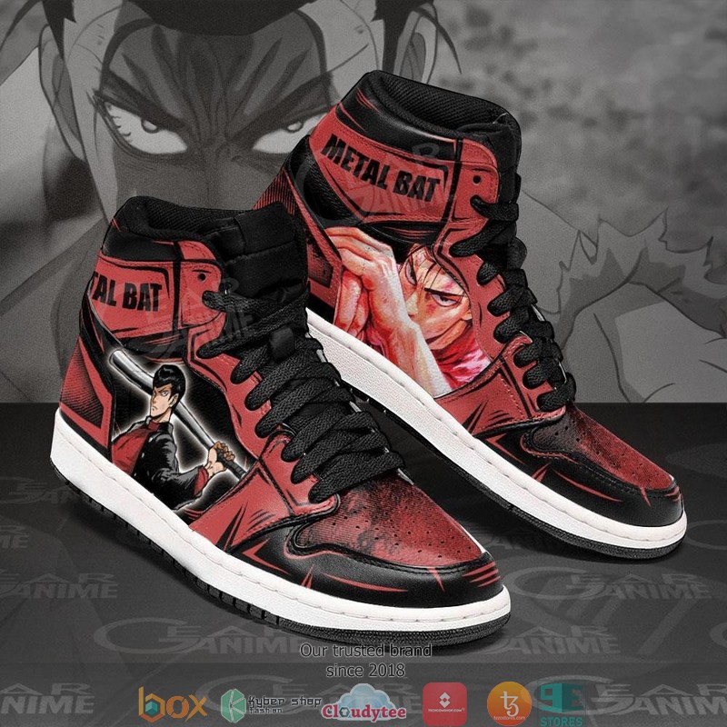 Metal Bat One Punch Man Anime Air Jordan High Top Shoes 1