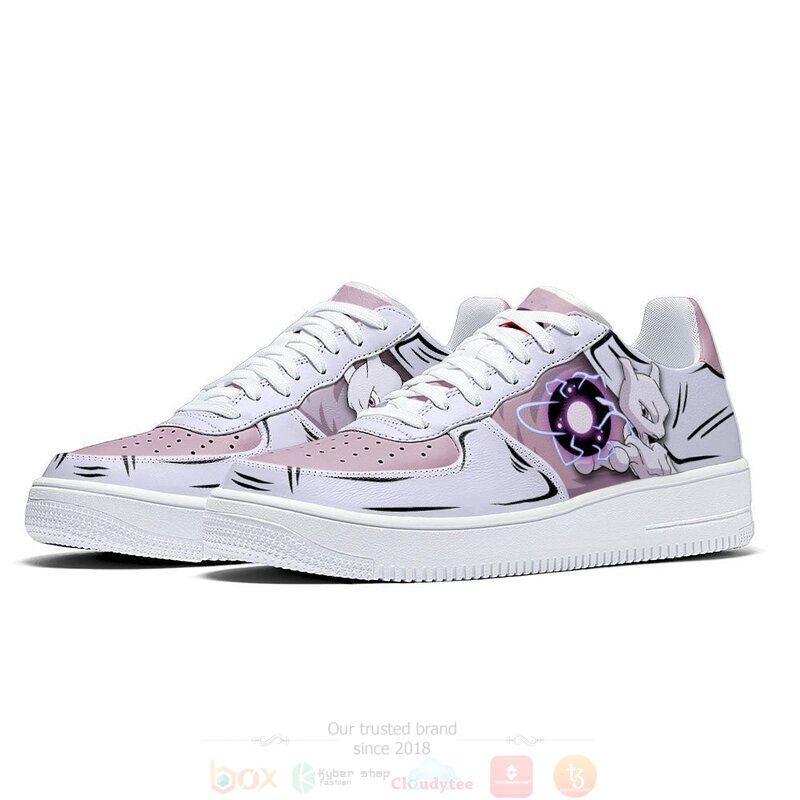 Mewtwo Air Pokemon Anime Nike Air Force Shoes 4 Mewtwo Air Pokemon Anime Nike Air Force Shoes 1 2 3
