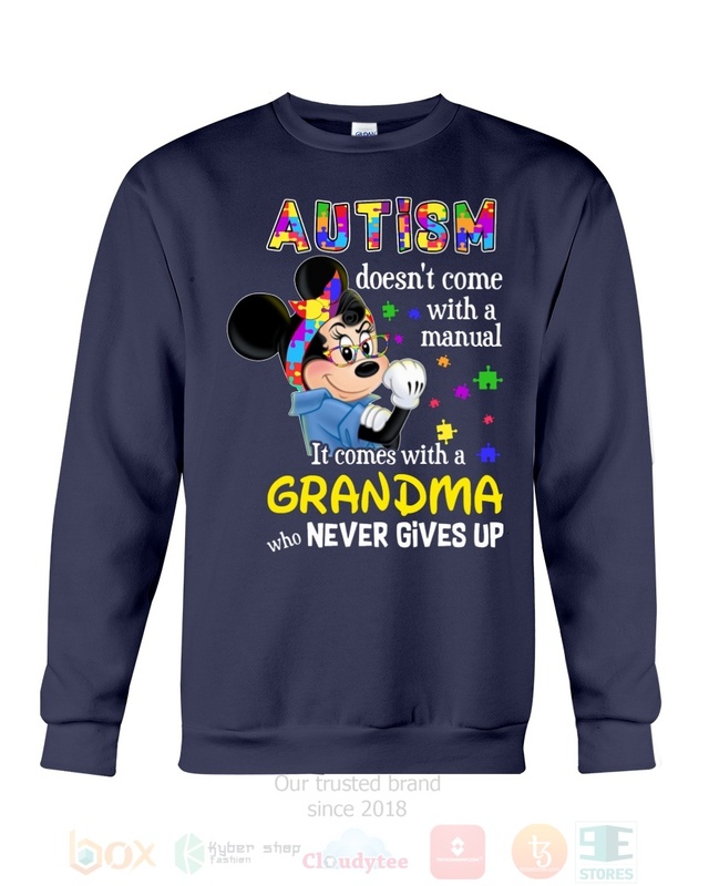 Mickey Minnie Autism Doesnt Come With A Manual 2D Hoodie Shirt 1 2 3 4 5 6 7 8 9