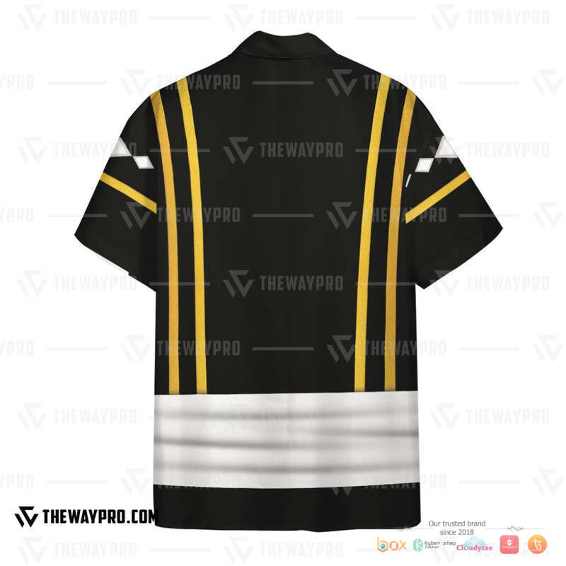 Mighty Morphin Power Rangers Ninja Rangers Black Frog Hawaiian shirt 3 Mighty Morphin Power Rangers Ninja Rangers Black Frog Hawaiian shirt 1 2