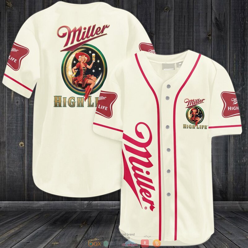 Miller High Life Baseball Jersey