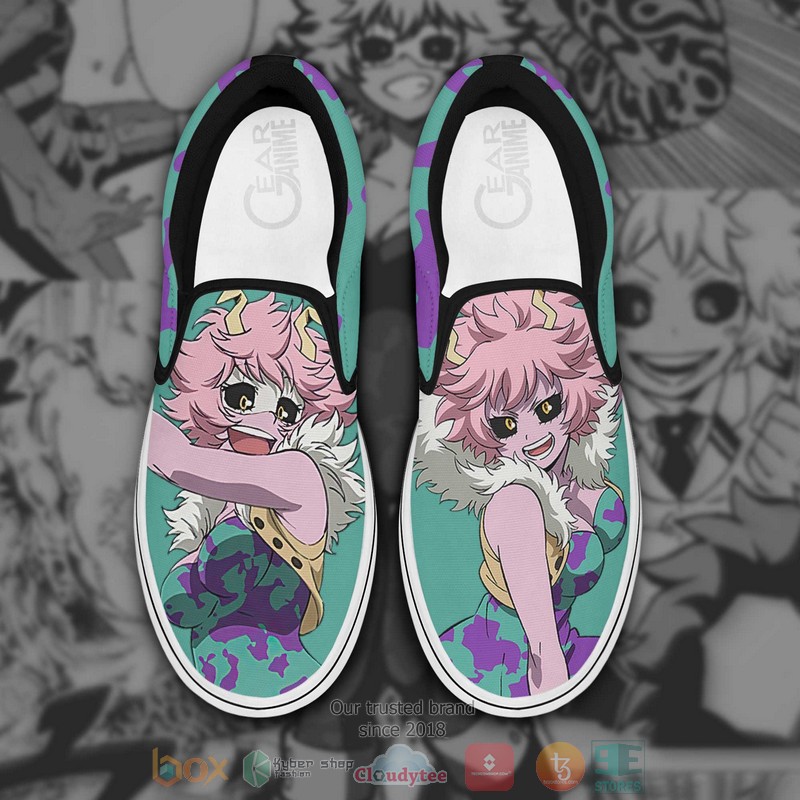 Mina Ashido My Hero Academia Anime Slip On Shoes