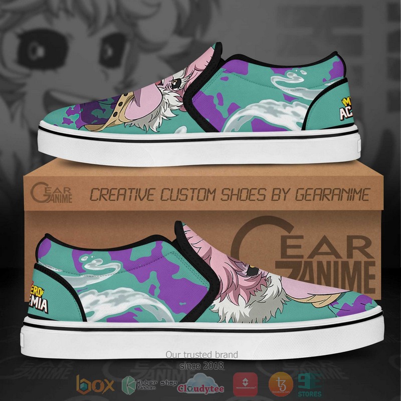 Mina Ashido My Hero Academia Anime Slip On Shoes 1