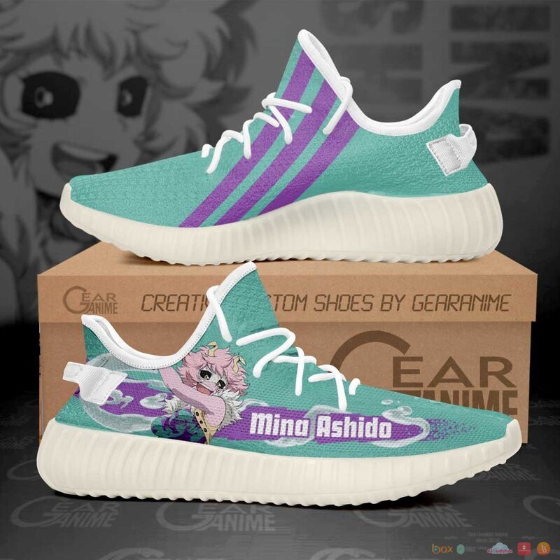 Mina Ashido My Hero Academia Anime yeezy sneaker