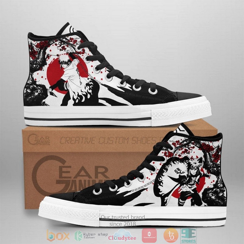 Minato Namikaze NRT Japan Style High Top Canvas Shoes 9 Minato Namikaze NRT Japan Style High Top Canvas Shoes