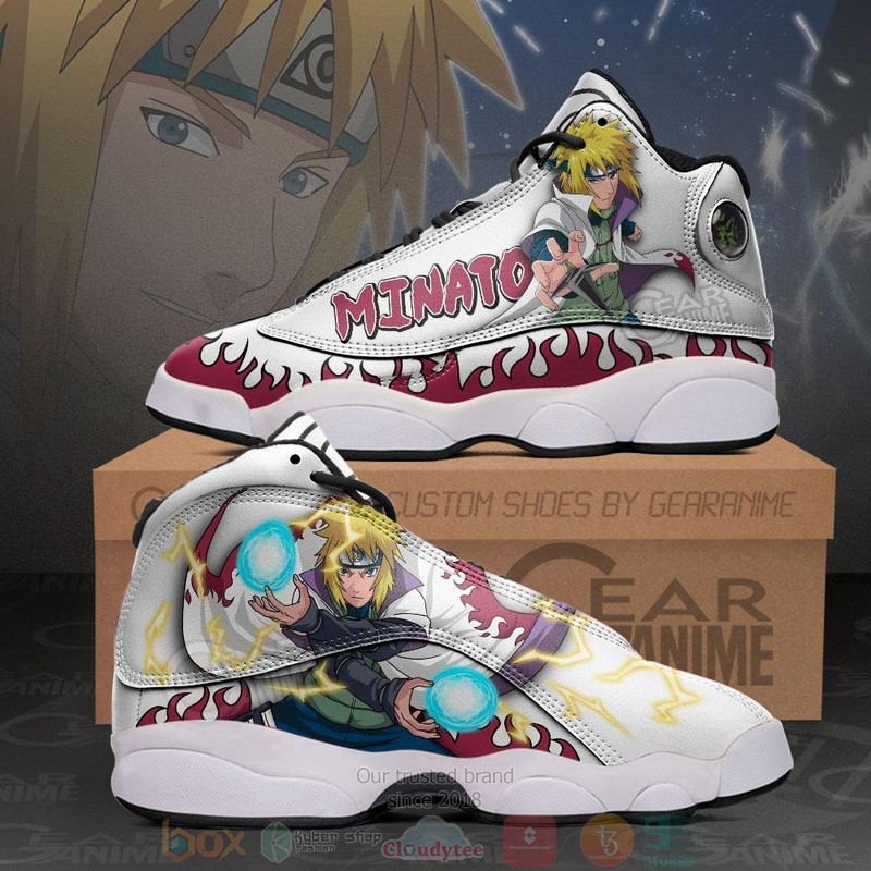 Minato Namikaze Naruto Anime Air Jordan 13 Shoes