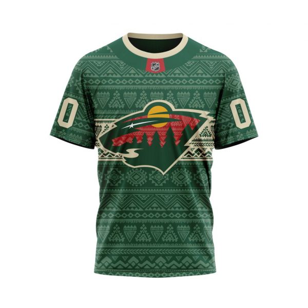 Minnesota Wild Specialized Native Concepts 3d shirt hoodie 1 2 3 4 5