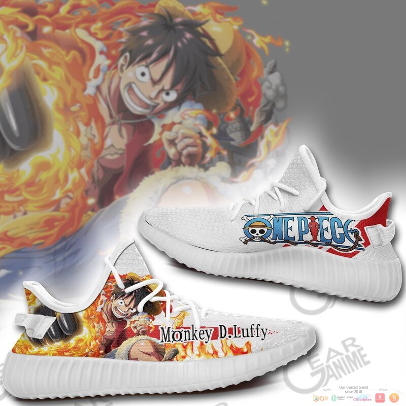 Monkey D Luffy Skill One Piece Anime yeezy sneaker 1