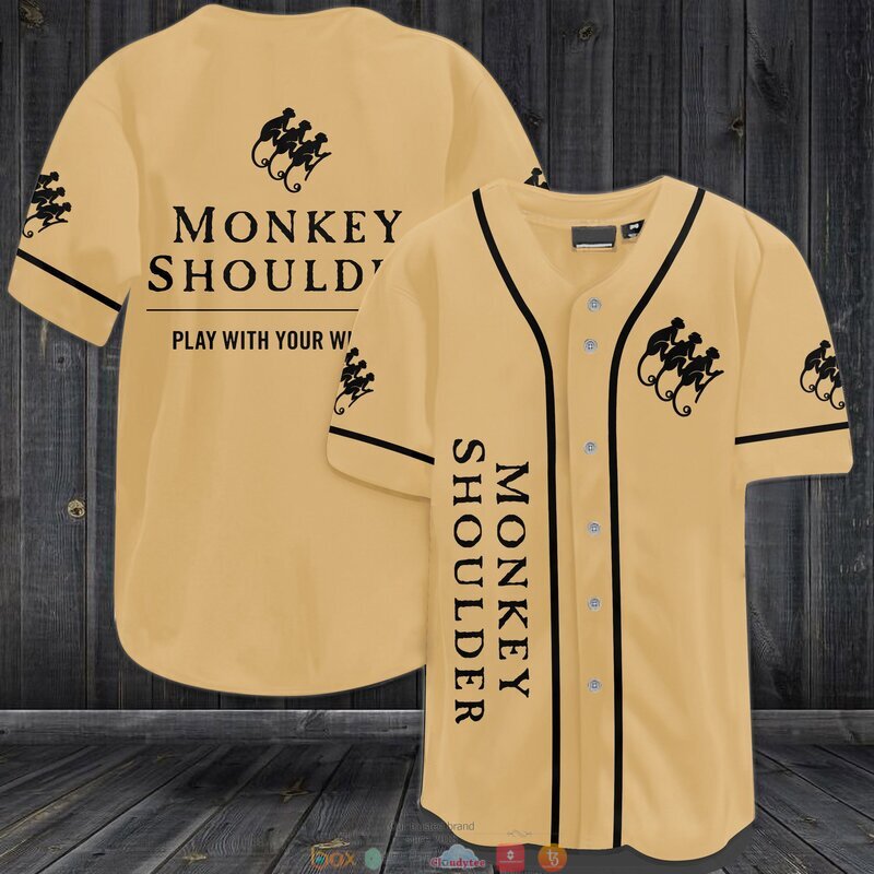 Monkey Shoulder Whisky Baseball Jersey