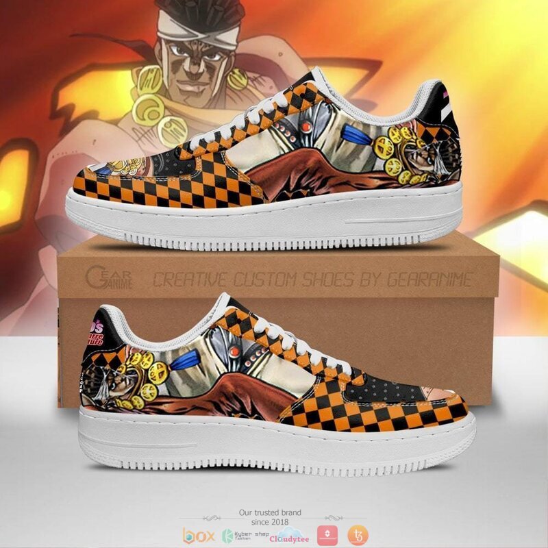Muhammad Avdol JoJo Anime Nike Air Force shoes