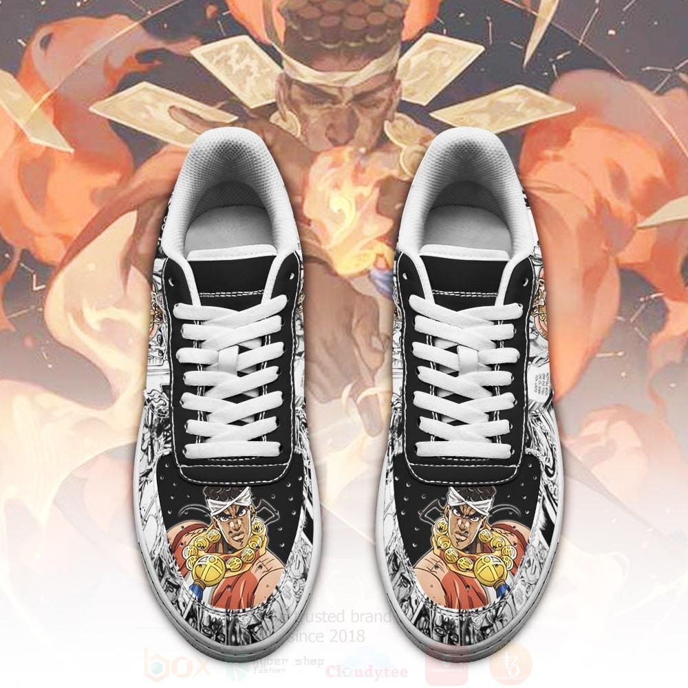 Muhammad Avdol Manga Style JoJos Anime NAF Shoes 1