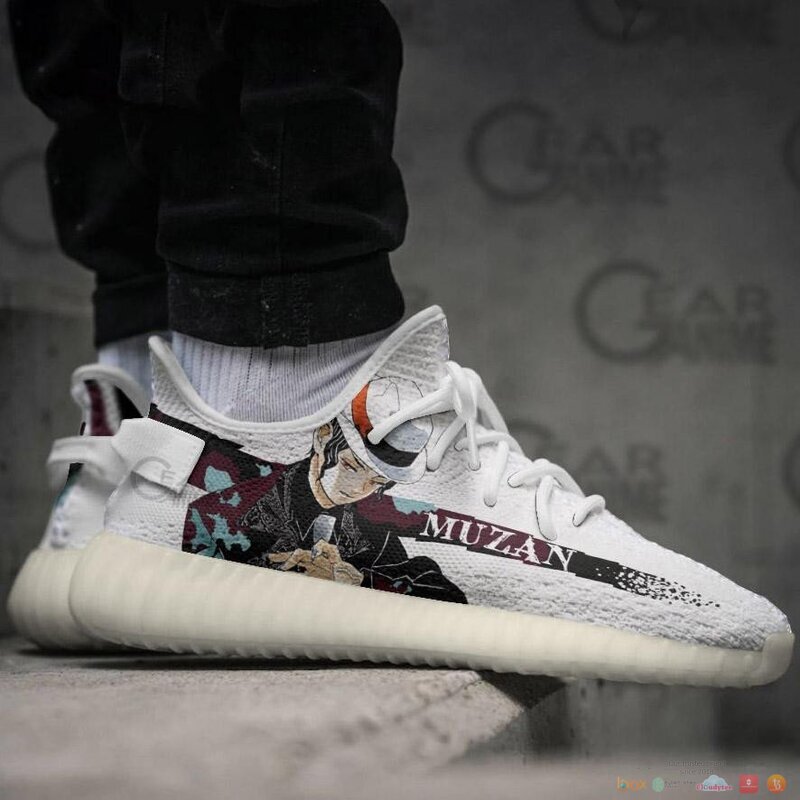 Muzan Kibutsuji Demon Slayer Anime yeezy shoes 4 Muzan Kibutsuji Demon Slayer Anime yeezy sneaker 1 2 3