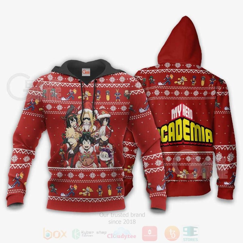BEST My Hero Academia Anime Custom 3D Hoodie, T-Shirt 3 My Hero Academia Anime Custom 3D Hoodie Shirt 1 2