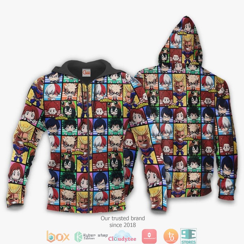 My Hero Academia Characters Anime 3d shirt hoodie