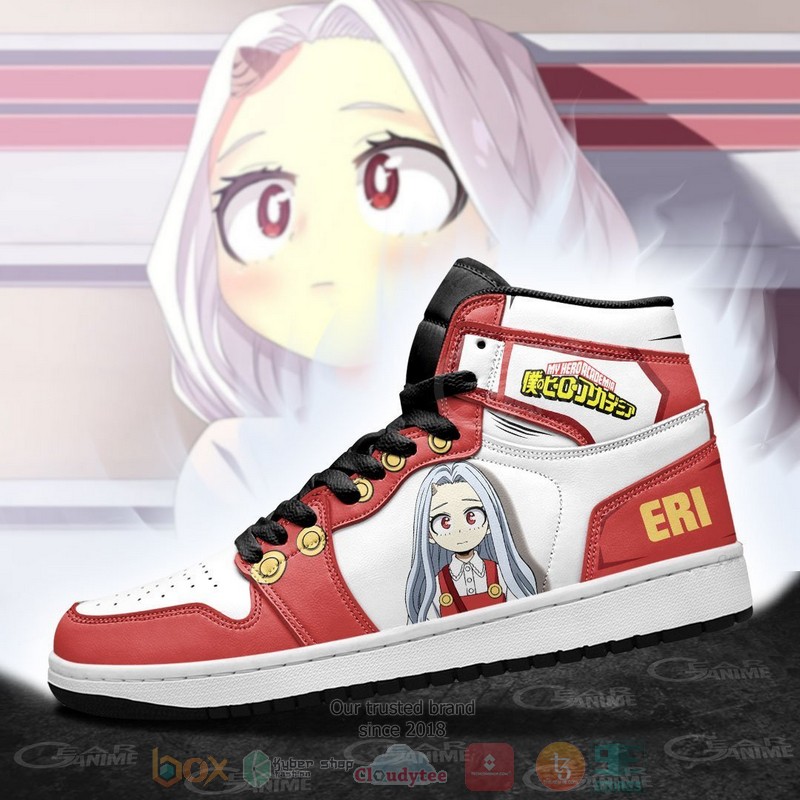 My Hero Academia Eri Anime Air Jordan high top Sneaker Shoes 4 My Hero Academia Eri Anime Air Jordan high top shoes 1 2 3