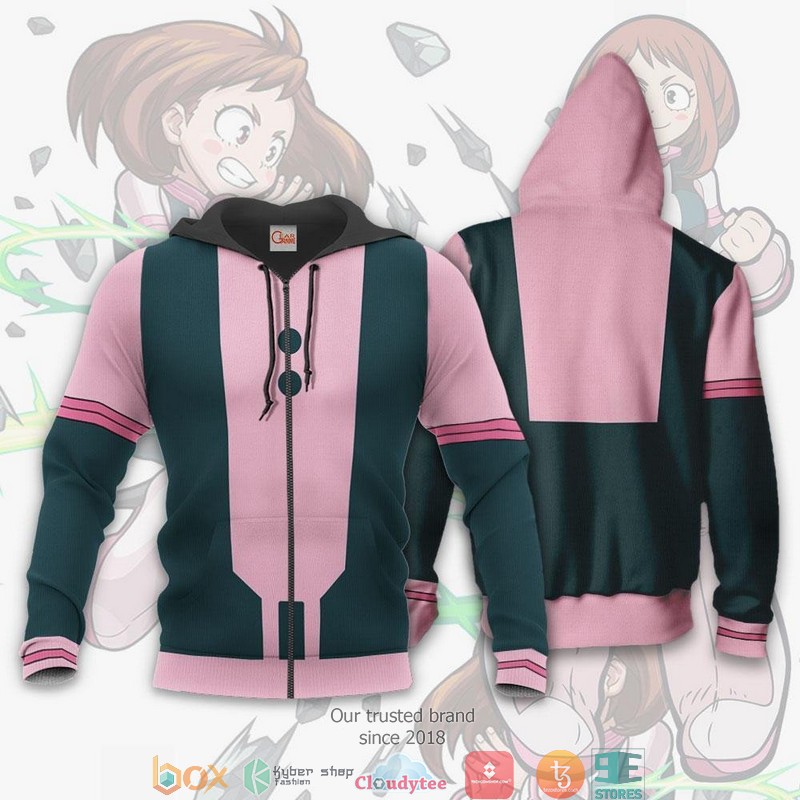 My Hero Academia Ochaco Uraraka Hero Costume 3d shirt hoodie