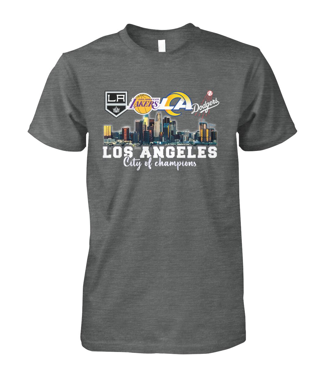 NBA Los Angeles Lakers City of Champions 2D Hoodie Shirt