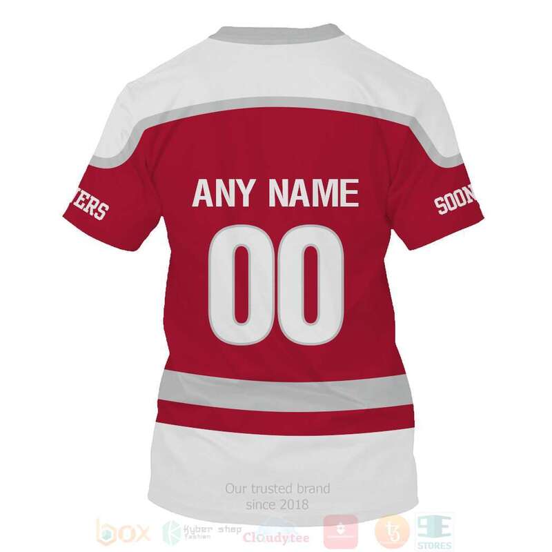 NCAA Oklahoma Sooners Personalized 3D Hoodie Shirt 1 2 3 4 5 6 7