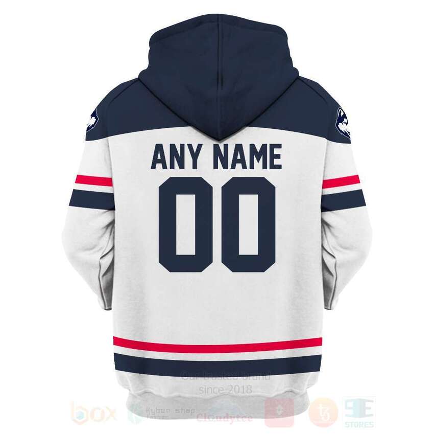 BEST NCAA UConn Huskies Personalized Custom Unisex 3D Hoodie, Shirt 4 NCAA UConn Huskies Personalized 3D Hoodie Shirt 1 2 3