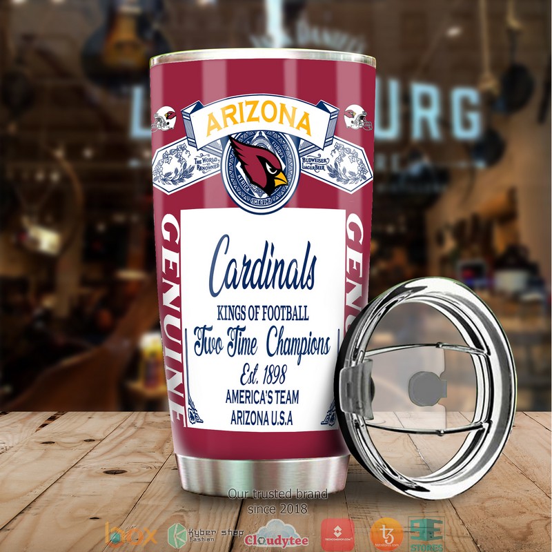 NFL Arizona Cardinals Budweiser Tumbler