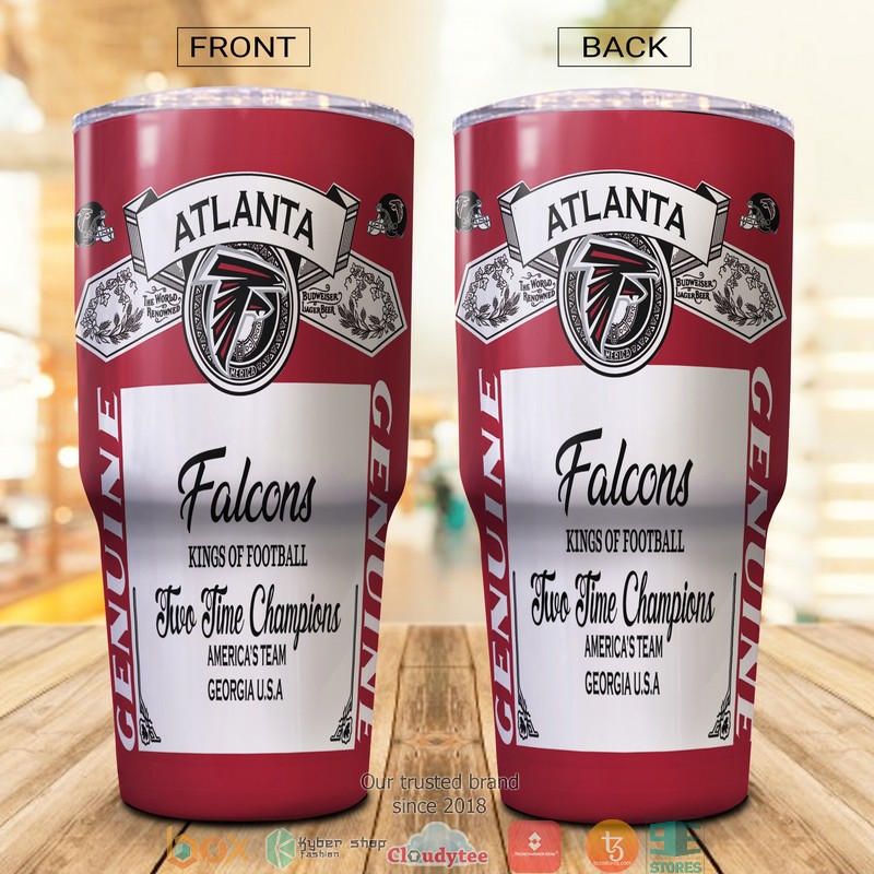NFL Atlanta Falcons Budweiser Tumbler 9 NFL Atlanta Falcons Budweiser Tumbler