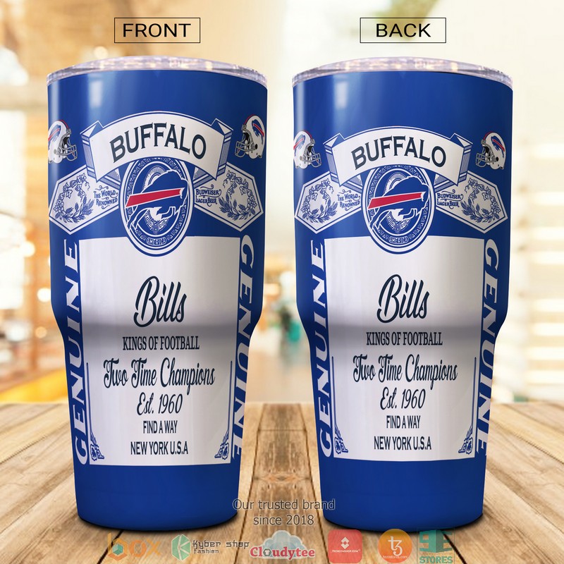 NFL Buffalo Bills Budweiser Tumbler