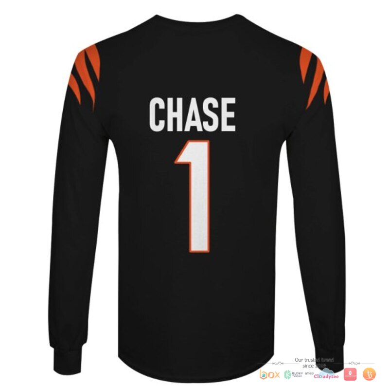 NFL Chase 1 Cincinnati Bengals Black 3d shirt, hoodie 6 NFL Chase 1 Cincinnati Bengals Black 3d shirt hoodie 1 2 3 4 5