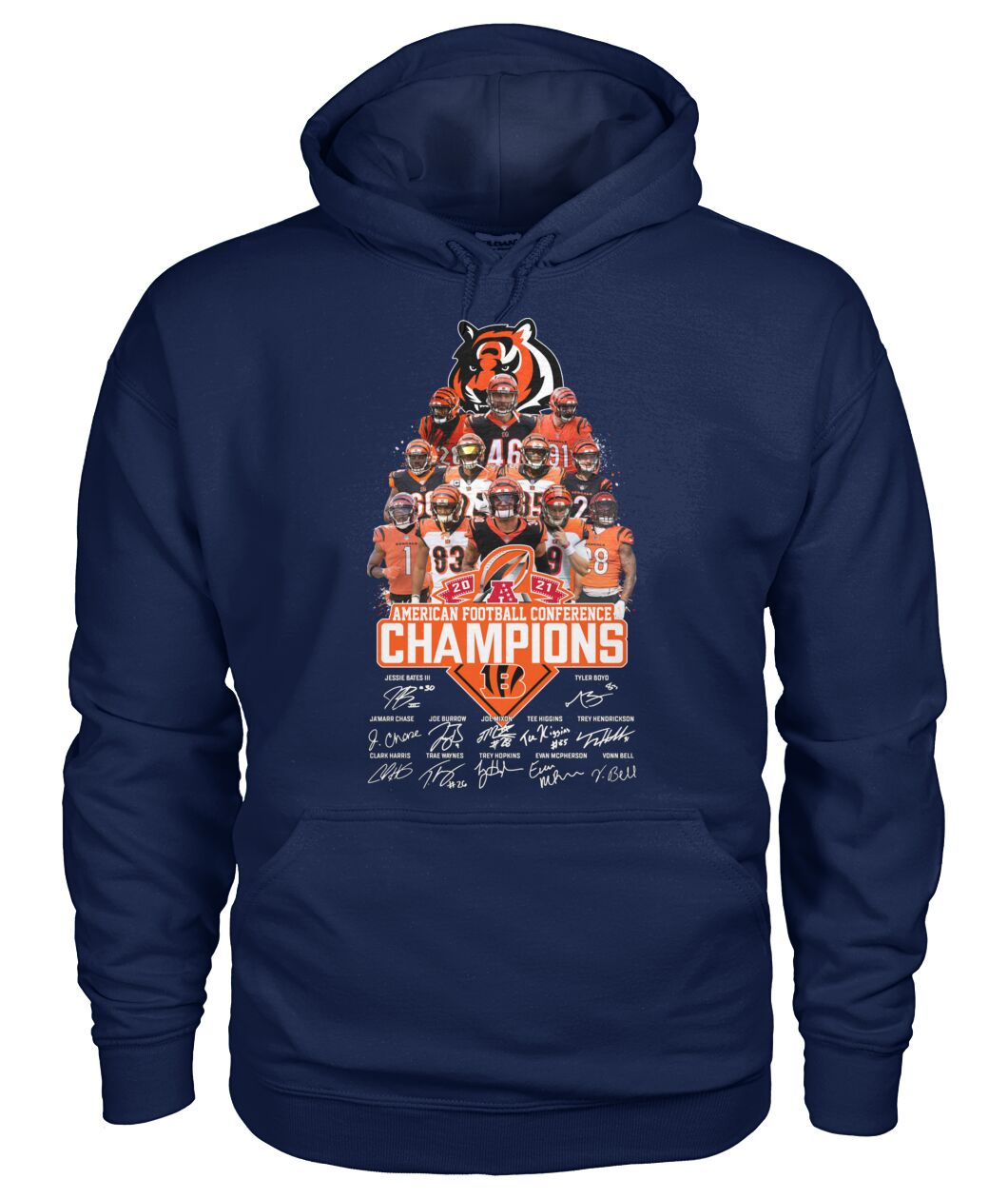 BEST NFL Cincinnati Bengals American Football Conference Champions 2D T-Shirt, Hoodie 10 NFL Cincinnati Bengals American Football Conference Champions 2D Hoodie Shirt 1 2 3 4 5 6 7 8 9