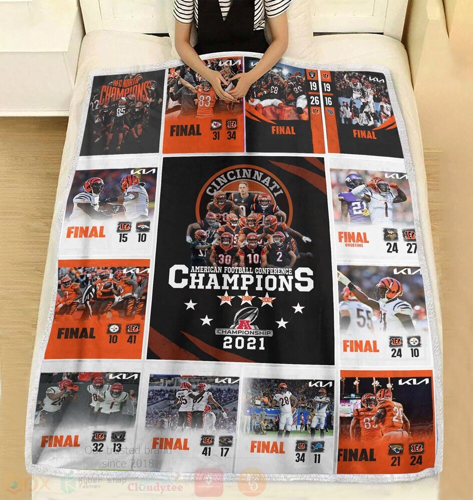 NFL Cincinnati Bengals Blanket