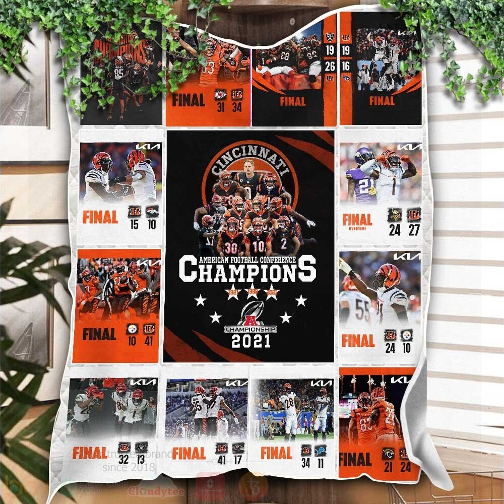 BEST NFL Cincinnati Bengals Blanket Fleece 2 NFL Cincinnati Bengals Blanket 1