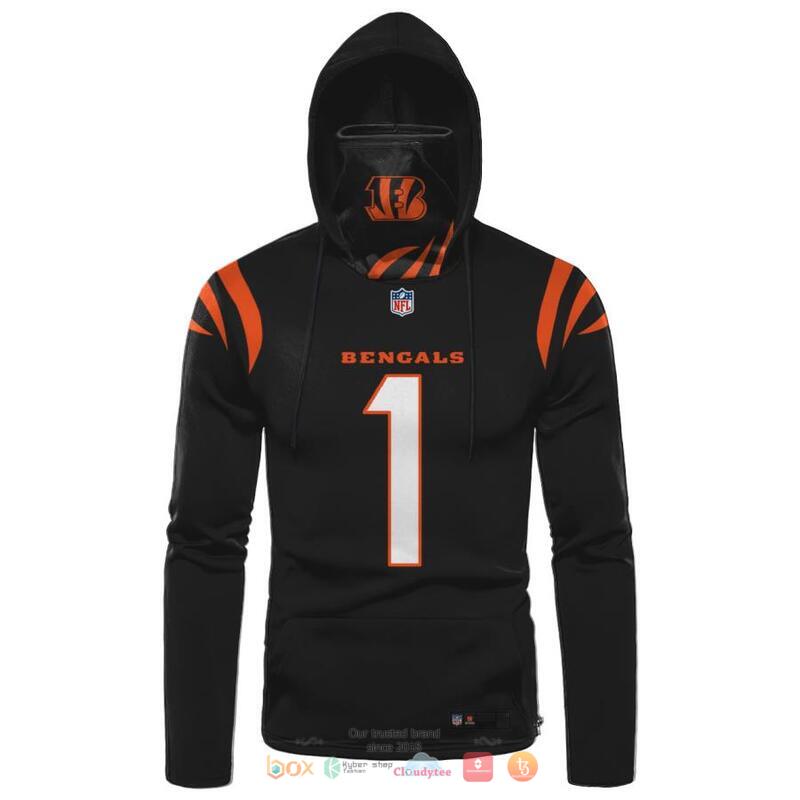 NFL Cincinnati Bengals Chase 1 3d hoodie mask 1