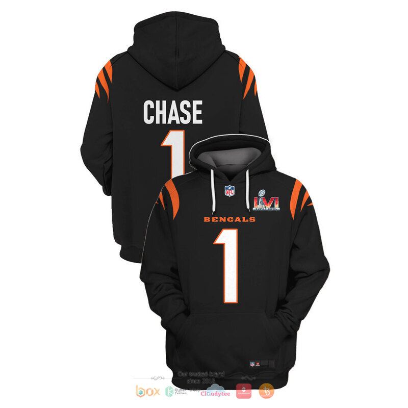 NFL Cincinnati Bengals Chase 1 3d shirt hoodie