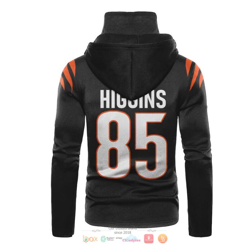 NFL Cincinnati Bengals Higgins 85 Black 3d hoodie mask 1