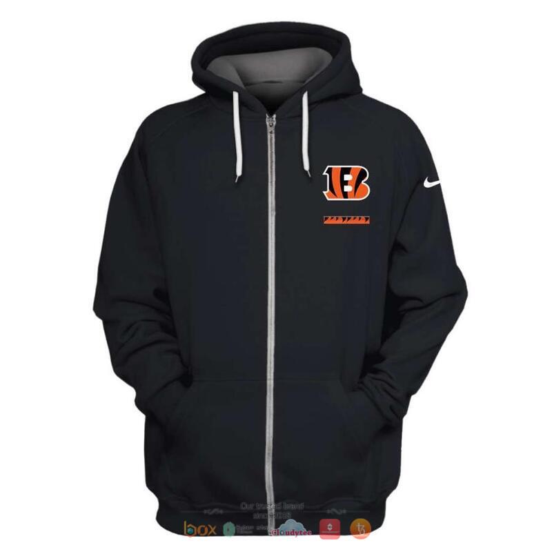 NFL Cincinnati Bengals Nike Black 3d shirt, hoodie 2 NFL Cincinnati Bengals Nike Black 3d shirt hoodie 1