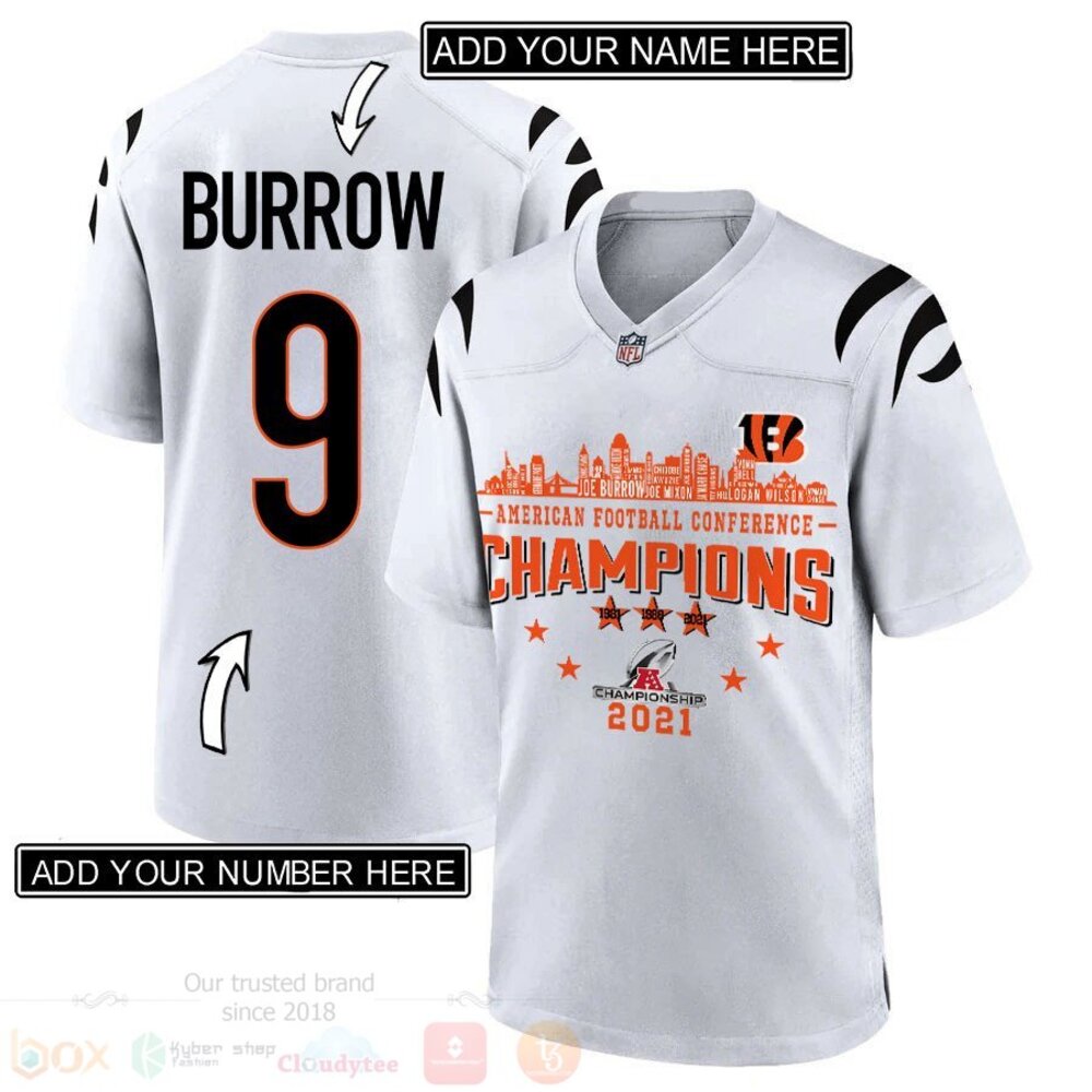 NFL Cincinnati Bengals Personalized Ver2 Football Jersey Shirt